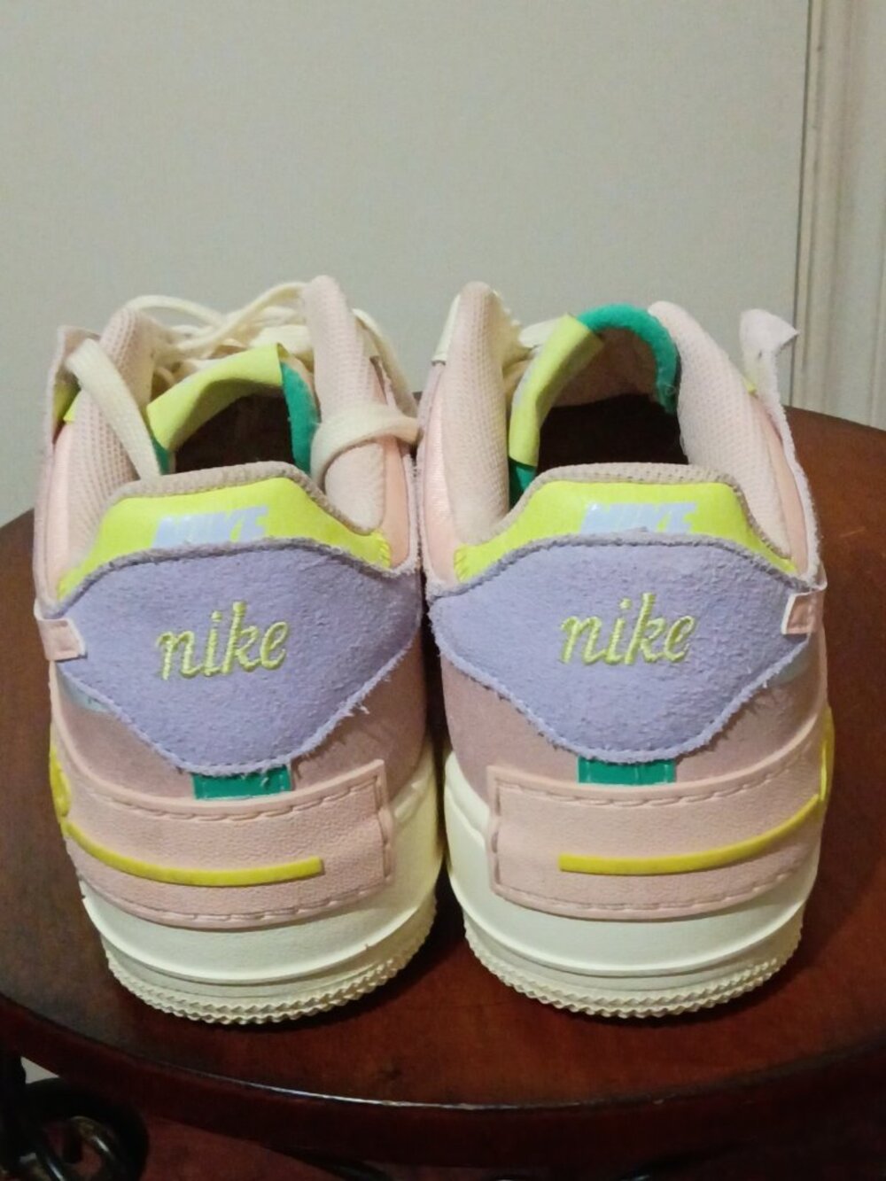 Nike Air Force 1 Shadow Women Size 9.5 US Cashmere Sneakers Shoe CI0919-700 2021 - Picture 10 of 14